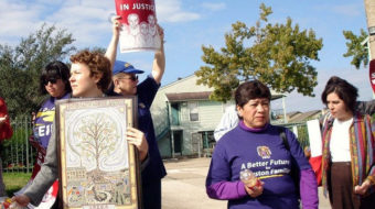 Justice bus rolls to stop wage theft