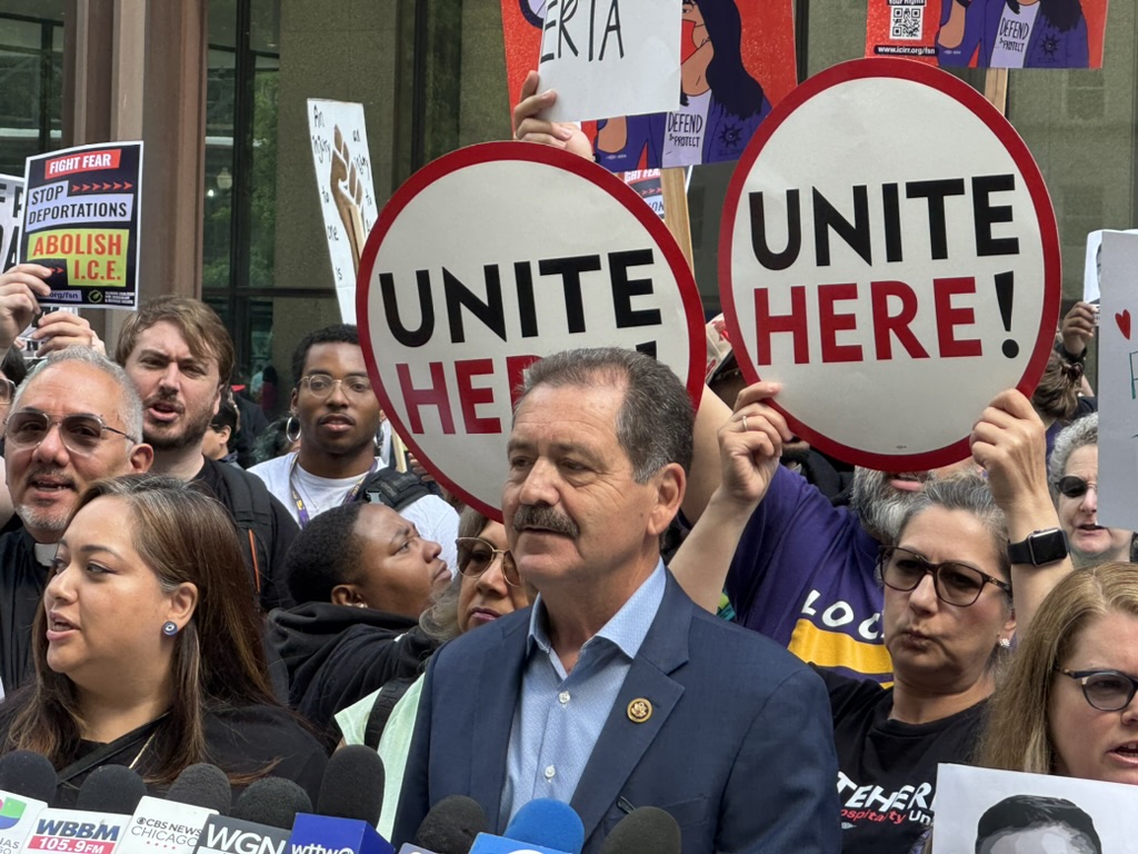 Illinois Rep. Chuy Garcia: Trump’s actions are about ‘domination,’ not safety
